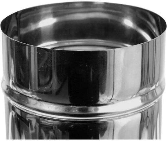 Stainless Steel Chimney Pipe Ø130mm Length 50cm Kamininox