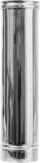Stainless Steel Chimney Pipe Ø100mm Length 50cm Kamininox