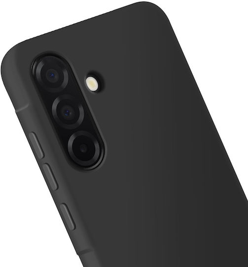 Akashi Handyhülle Samsung Galaxy A37 Mattes Silikon Dünner Schutz Schwarz