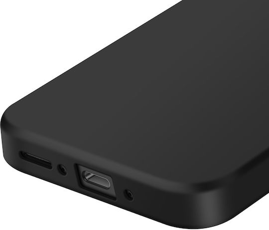 Akashi Handyhülle Samsung Galaxy A37 Mattes Silikon Dünner Schutz Schwarz