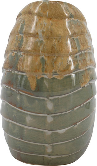 Artekko Vază Pentru Plante Ceramică Verde 22x11.5x21cm