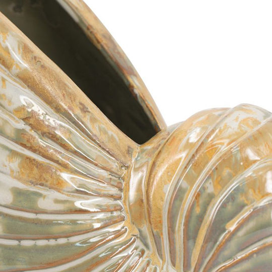 Artekko Vază Pentru Plante Ceramică Verde 22x11.5x21cm