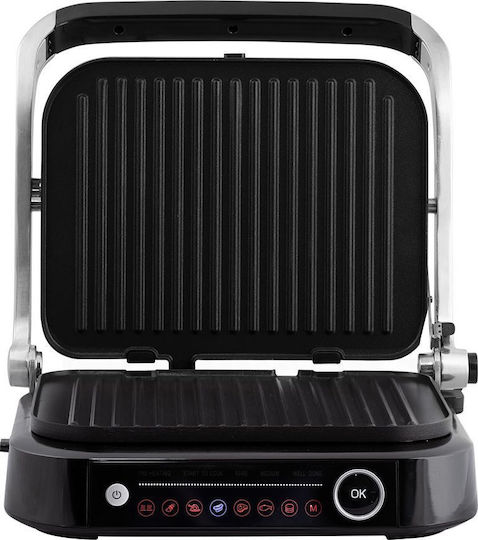 Orava Grillchef 2 Tabletop Electric Grill Grate 2100W with Adjustable Thermostat 35x33cm