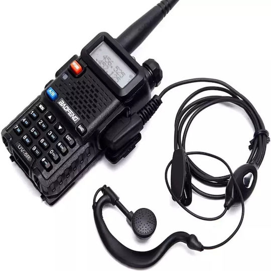 Professional Handsfree Earpiece Ptt Lapel 2 Pin Two-Way Radios Transceivers Baofeng Original 10 Pieces