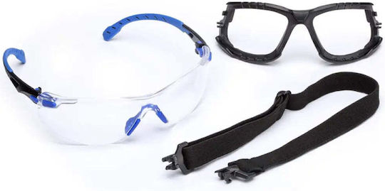 3M Safety Glasses for Protection with Transparent Lenses 1pcs