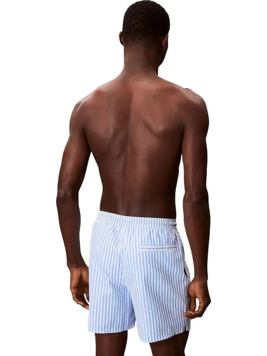 Men's Swimwear Shorts Blue Striped