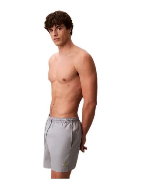 Medium Drawstring Men's Swimwear Shorts Gray Camo LV00N61045 VOF