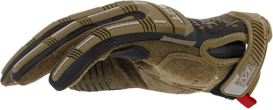 Mechanix Wear M Pact Brown MD Gloves for Work Brown Synthetic Leather 1pcs