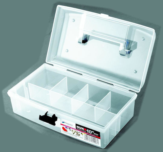 Prosperplast Werkzeugkoffer-Organisator 5 Positionen Schwarz 29.5x19.5x8.5cm