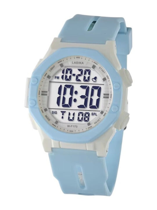 Digital Womens Watch 35mm Battery with Rubber Strap