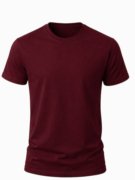 T-Shirt Burgundisch