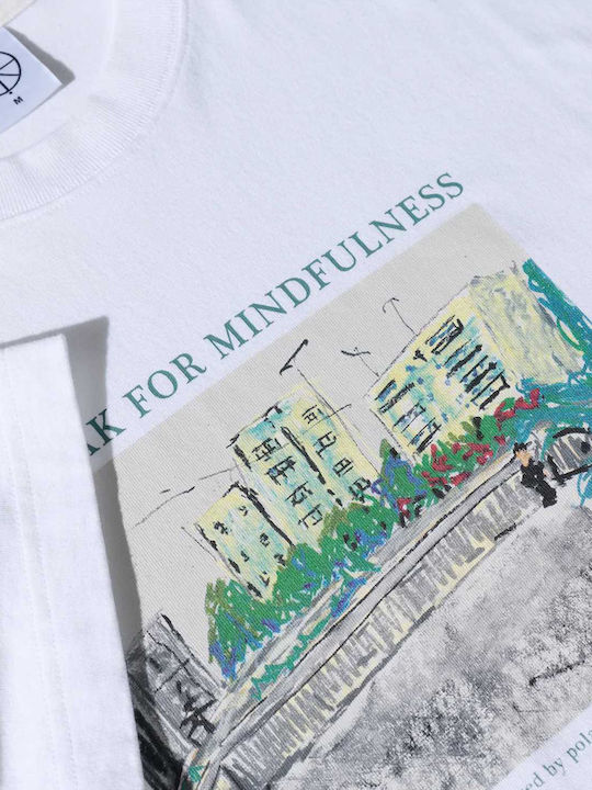 Herrenblusen Kurzarm T-Shirt Weiß