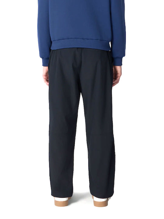Save The Duck Trousers in Straight Leg Black