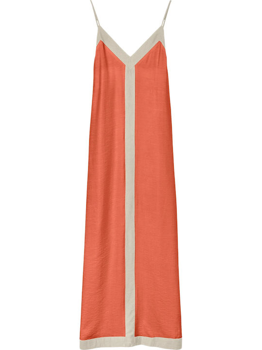 Summer Maxi Dress Langoustino