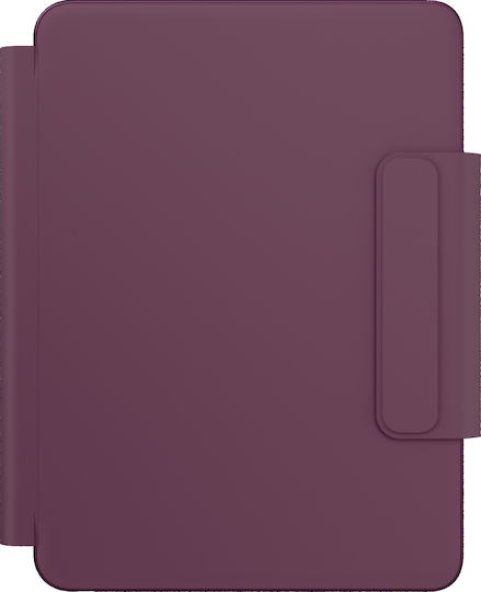 Typecase Edge Флип Капак с Клавиатура на Английски Език САЩ Бордо (Ipad 11" (a16) 2025 / Ipad 10.9" 2022)