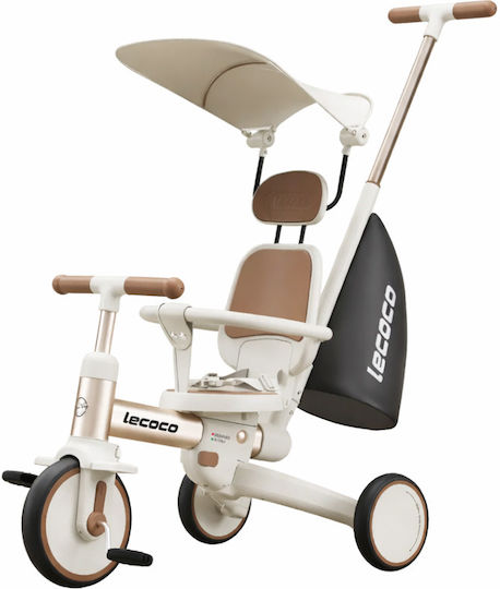 Lecoco Walker S3max Convertible with Parental Handle for 18 Months Pink L-693019