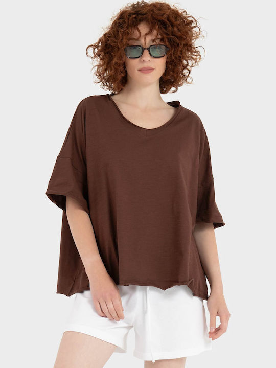 Four Minds T-Shirt Brown