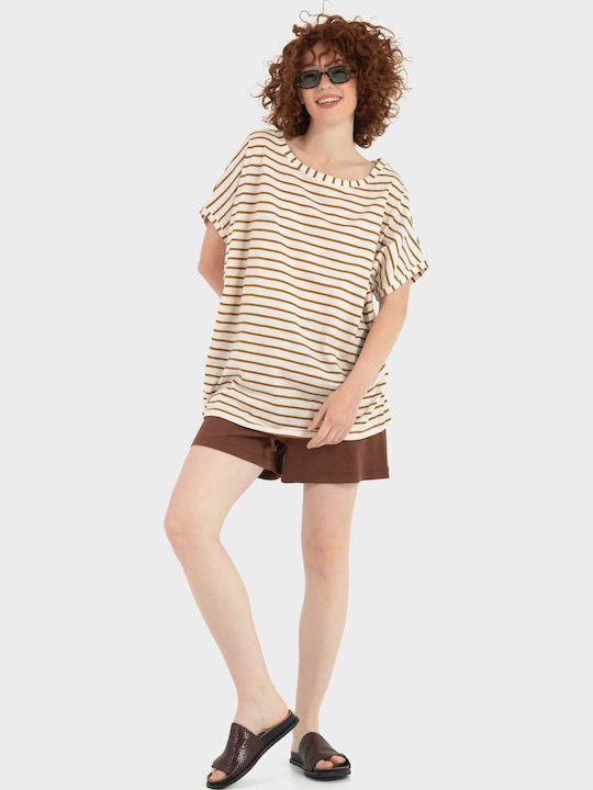 Women's Oversized T-shirt Cream