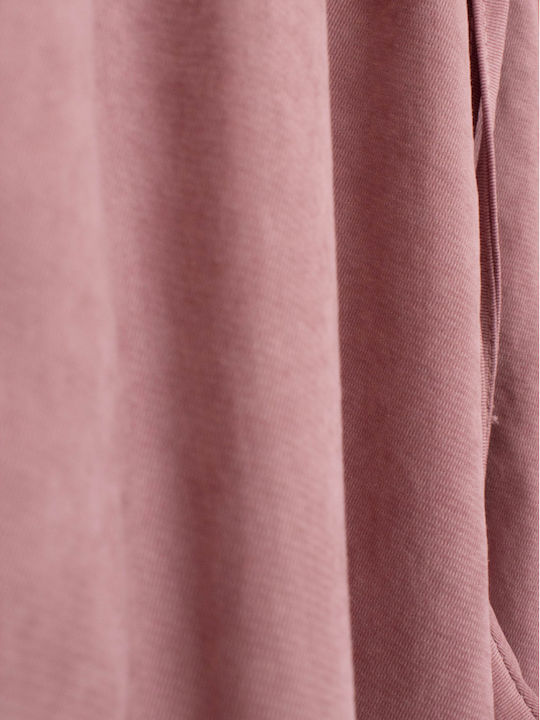 Women's Fabric Trousers Pink