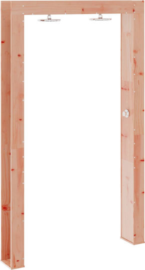 vidaXL Pool Shower from Natural Wood 226x137x23cm Brown