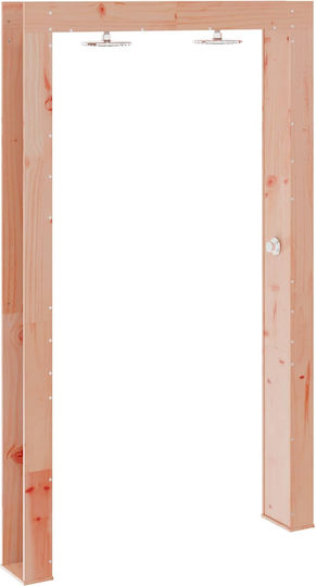 vidaXL Pool Shower from Natural Wood 226x137x23cm Brown