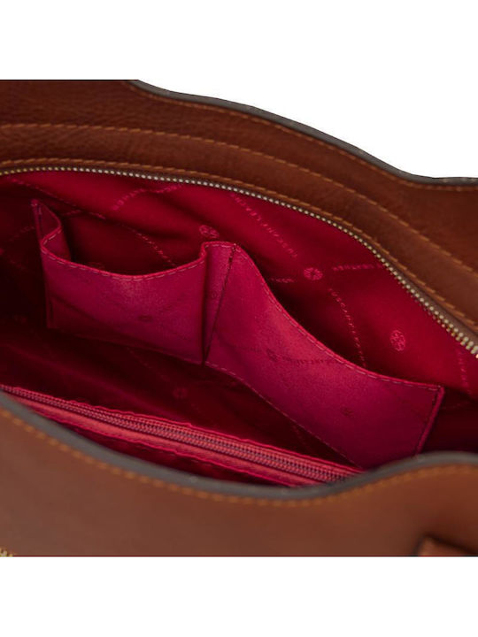 Olimpia Leather Women's Tote Handbag Brown