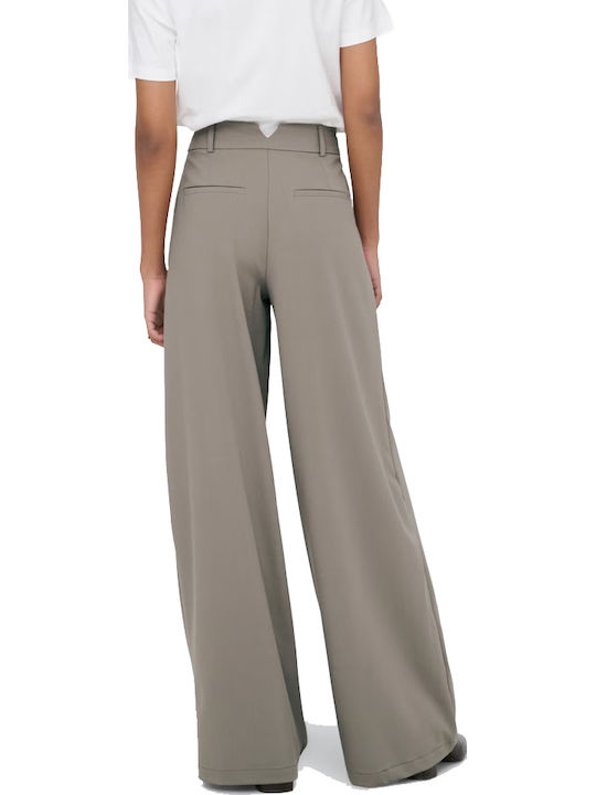 Only Weite Damen-Hosen Hohe Taille Pantaloons Puro