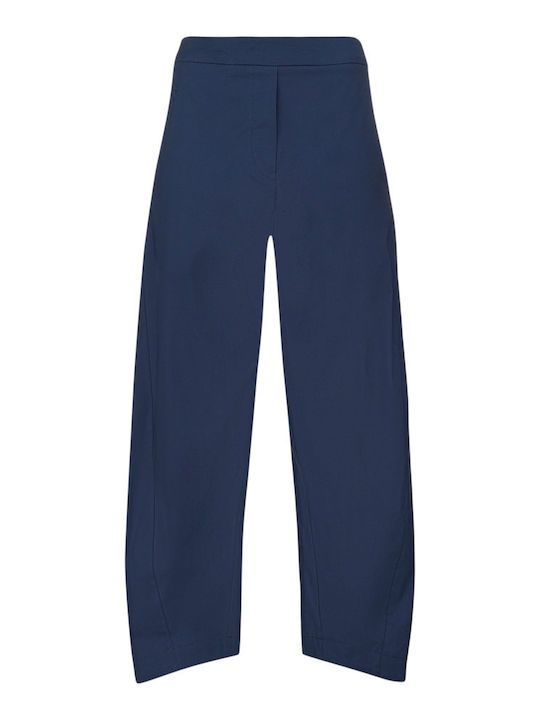 Damen Stoffhose Navy
