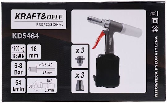 Kraft & Dele KD5464 Пневматично крепително устройство