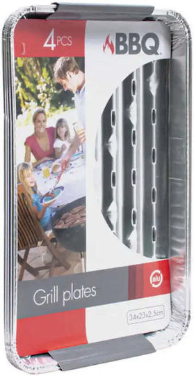 Koopman Grill Cooking Utensil Set Aluminium Baking Set 4pcs