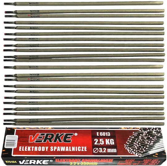 Electrozi De Sudură Verke V75104 Rutile 3.2 Mm 2.5 Kg