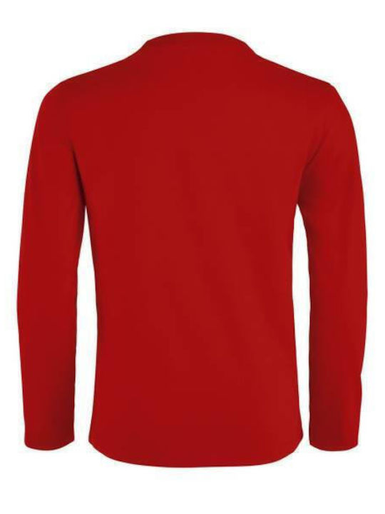 Kids Top Long-sleeved Red Ferrari