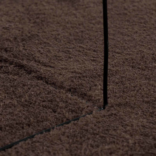 vidaXL vidaXL Wohnzimmer Teppich Rechteckig Braun 300x80cm
