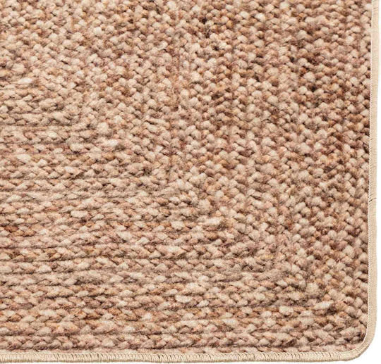 vidaXL Marsa Non-Slip Rectangular Yellow Rug 100x200cm