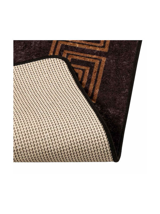 vidaXL Marsa Non-Slip Runner Rug Black 80x350cm