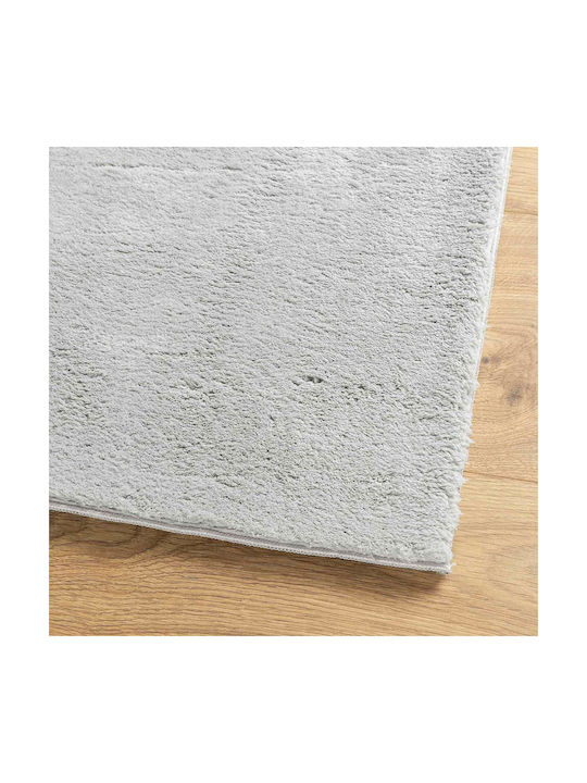 vidaXL Huarte Αντιολισθητικό Χαλί Ορθογώνιο Γκρι 400x80cm