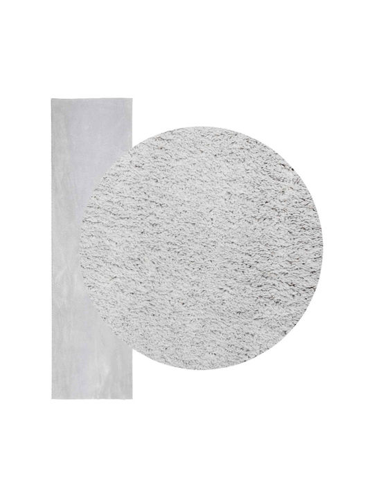 vidaXL Huarte Αντιολισθητικό Χαλί Ορθογώνιο Γκρι 400x80cm
