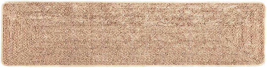 vidaXL Marsa Non-Slip Yellow Runner Rug 80x450cm