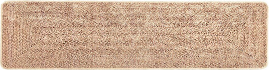 vidaXL Marsa Covor Antiderapant Rectangular Galben 100x450cm