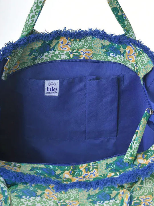 Ble Resort Collection Fabric Green Beach Bag