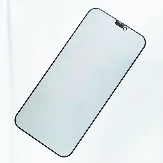 TelForceOne Privacy Tempered Glass Μαύρο (Galaxy S22 5G)