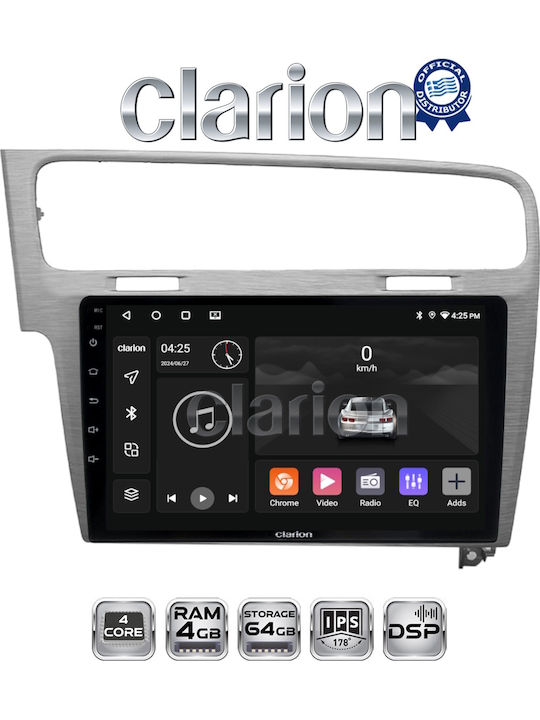 Clarion Gl32591 OEM Multimedia Car Audio System Screen VW Golf7 CarPlay Android Auto BT GPS Wi-Fi GPRS