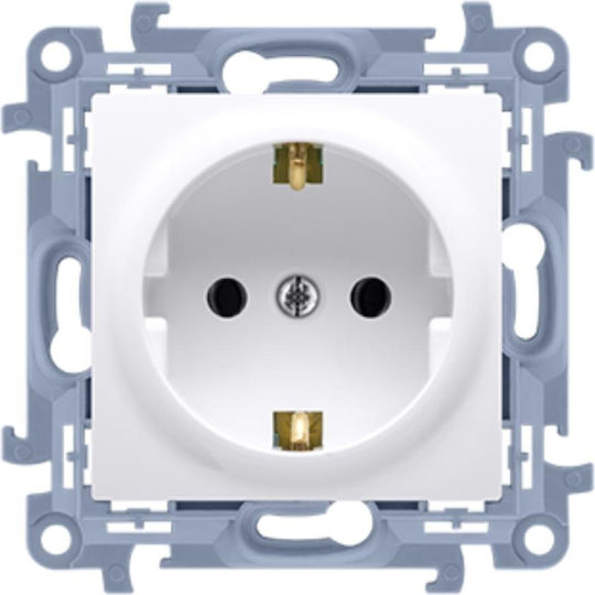 Kontakt-Simon Power Socket White 1pcs