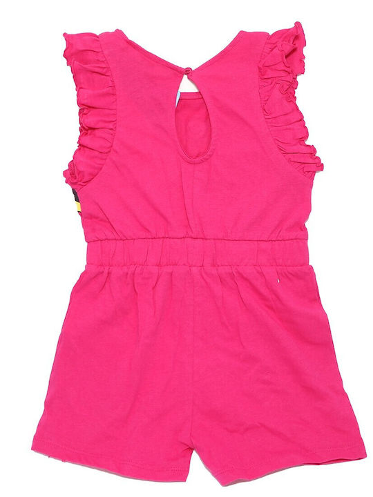 Playsuit Kids Shorts/Bermuda Fabric Minnie Mouse Fuchsia