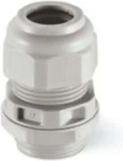 Scame Στυπιοθλίπτης Πλαστικός Μ16x1.5 Παξιμάδι Ip66 Γκρι 805.5416