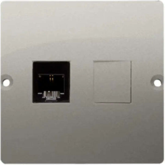 Kontakt-Simon Priză De Rețea RJ45 Single Cu Cadru WMUK-0510F2-H011