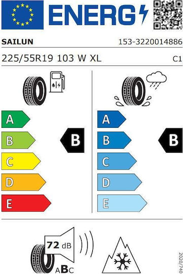 Sailun Atrezzo 225/55R19 103W XL Λάστιχο 4 Εποχών Αυτοκινήτου