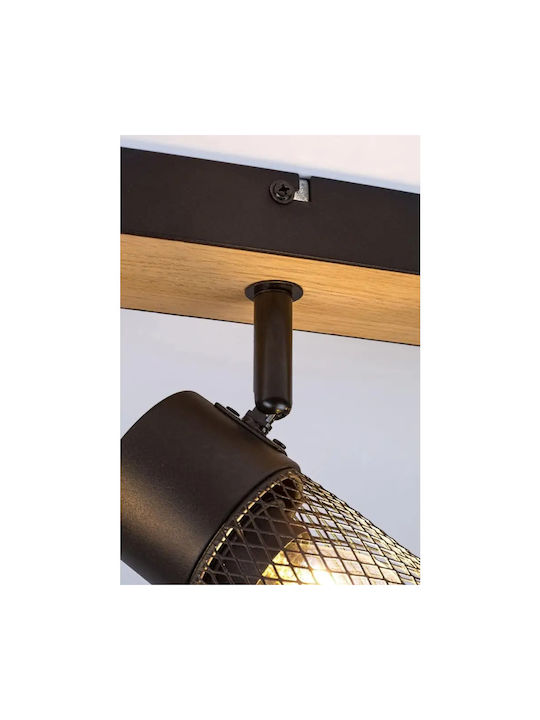 Rabalux Einzel Spot mit Fassung E14 in Schwarz Farbe