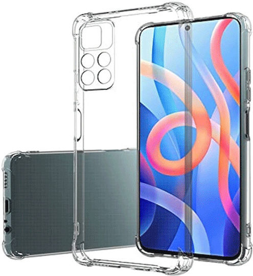 Carcasă spate anti șoc 1.5mm pentru Xiaomi Redmi Note 11 Pro 4g / 5g - Culoare: Transparent