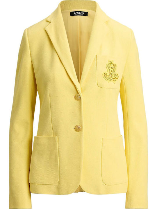 Ralph Lauren Damen Blazer Gelb